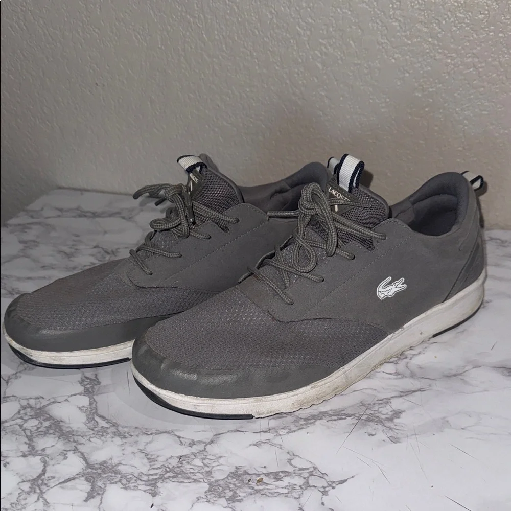 Lacoste Gray Sneakers size 11.5